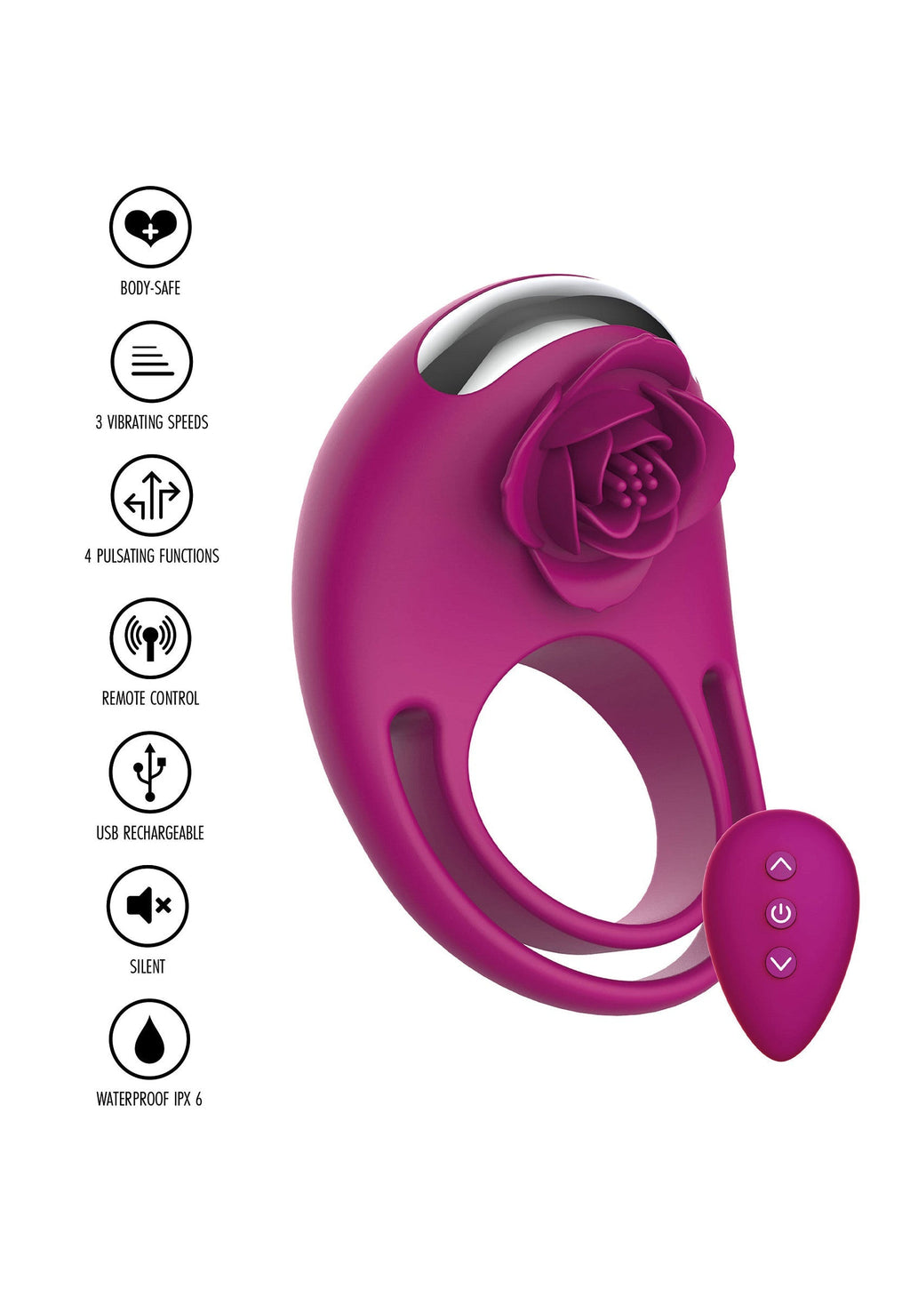 Mettici un anello C-Ring Remote fucsia