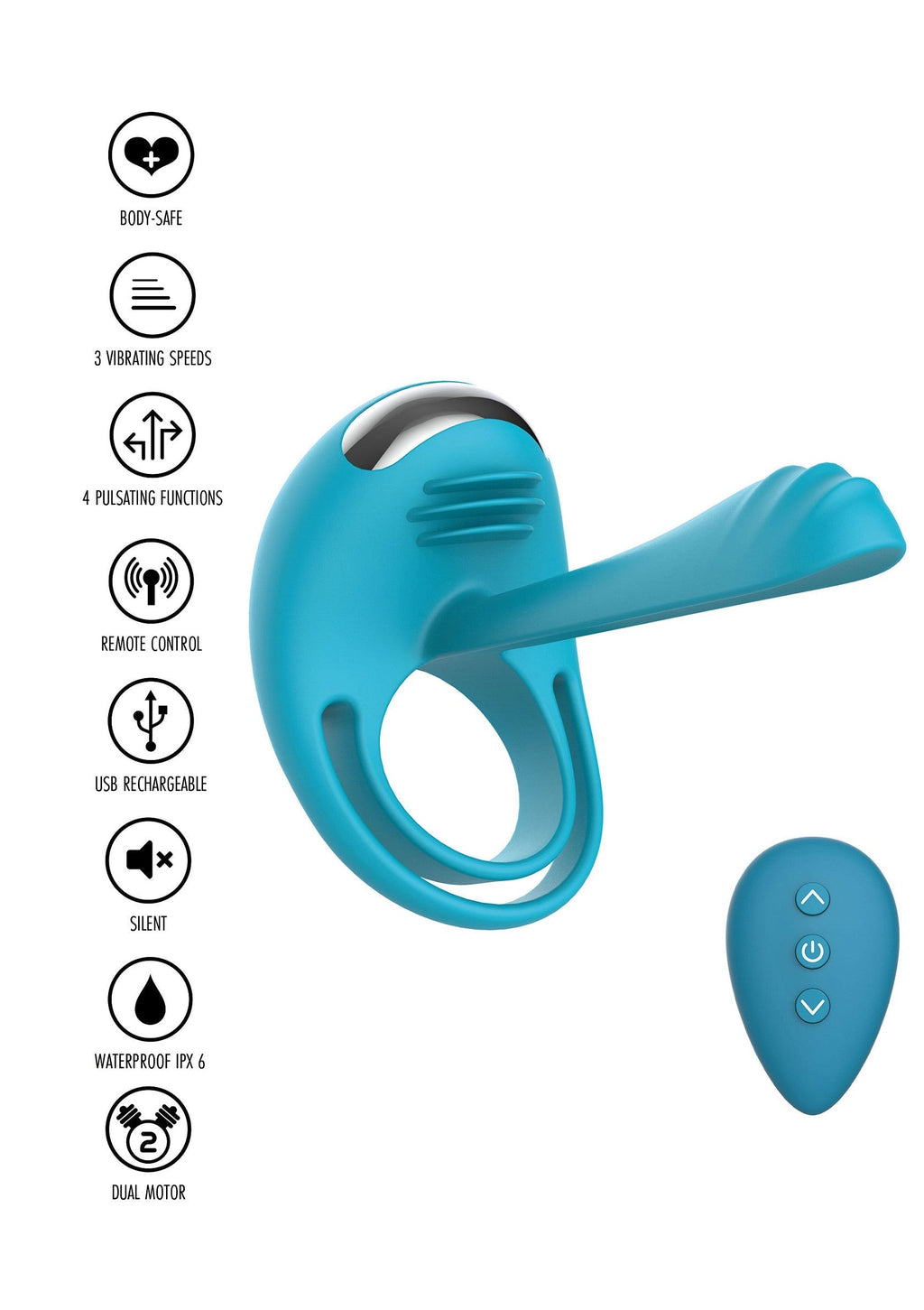 Joystick appassionato C-Ring blu