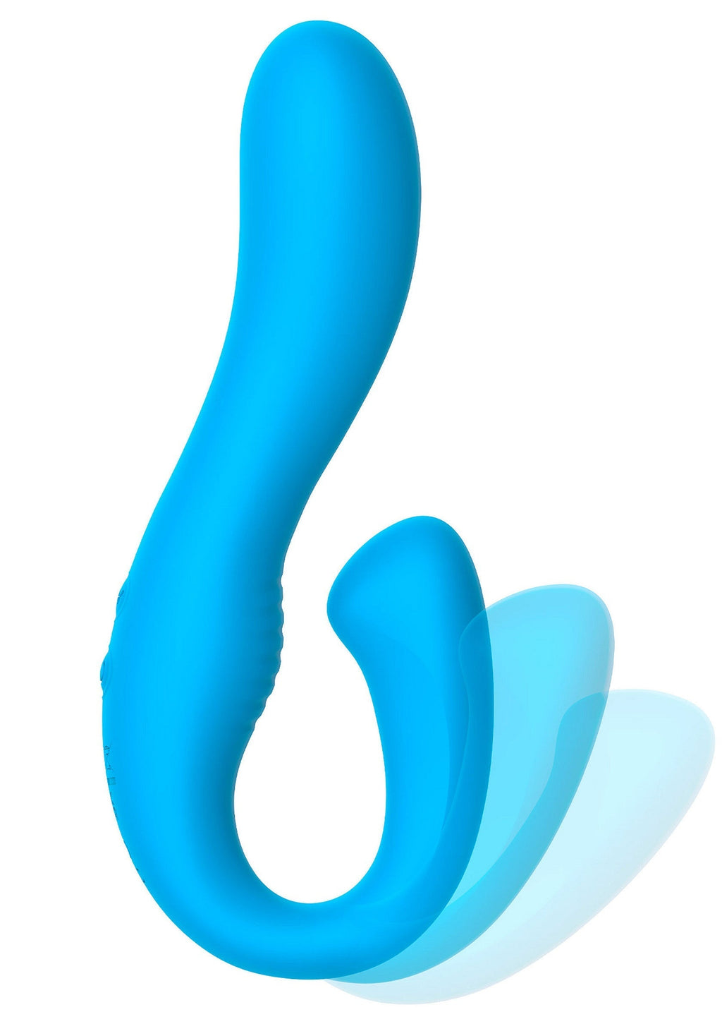 Il vibratore Skyler Rabbit blu