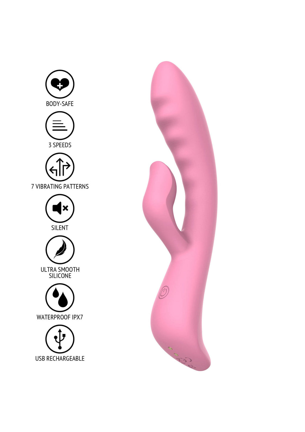 Il vibratore Belle Rabbit rosa