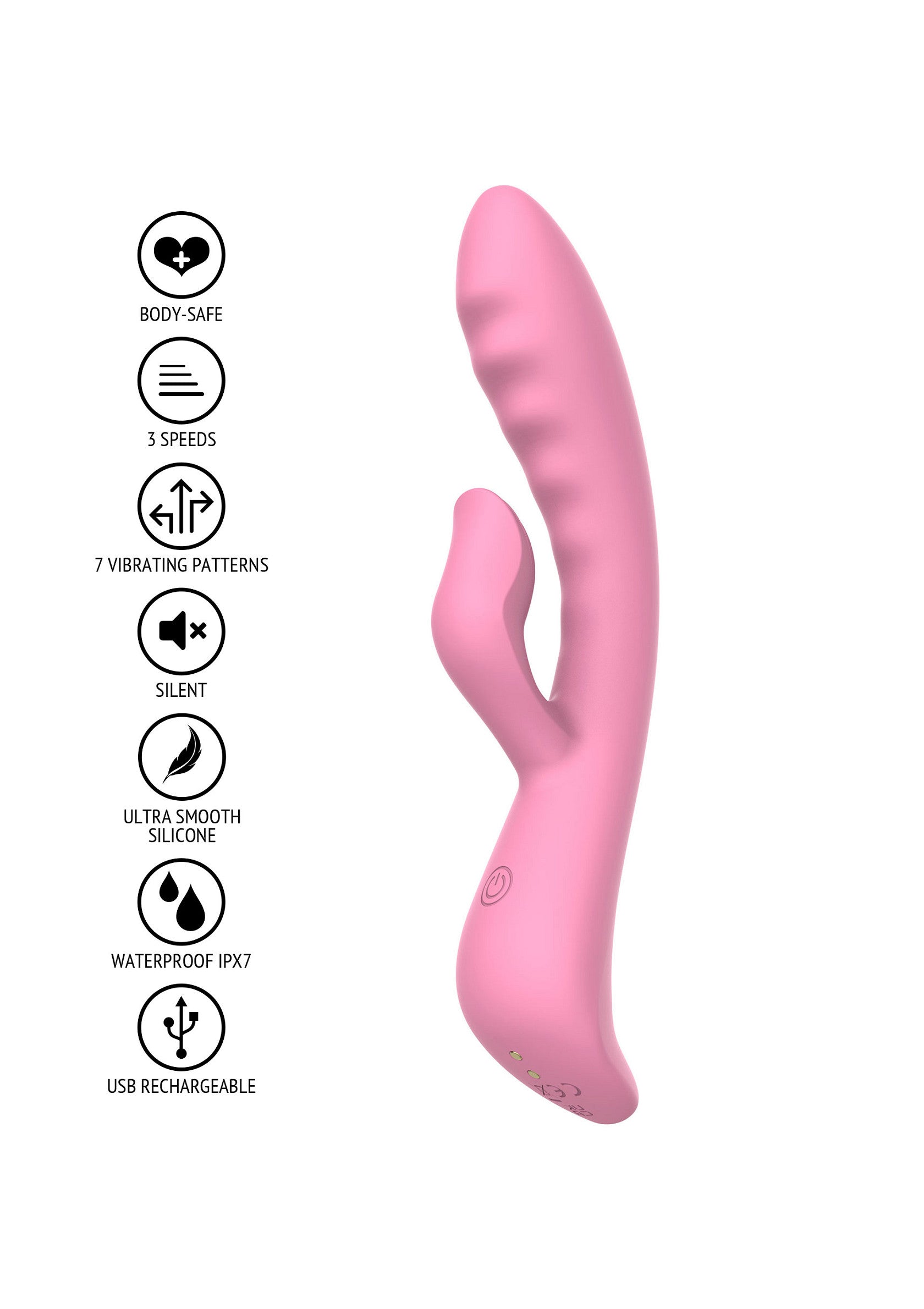 Il vibratore Belle Rabbit rosa