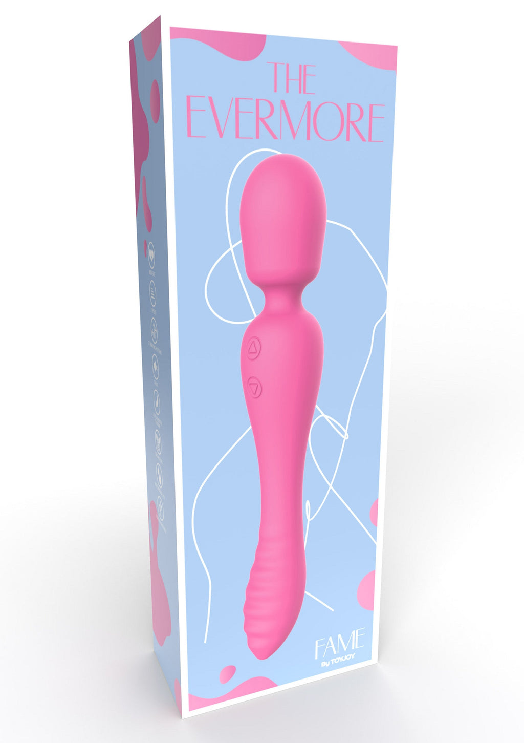 Il massaggiatore Evermore 2 in 1 rosa