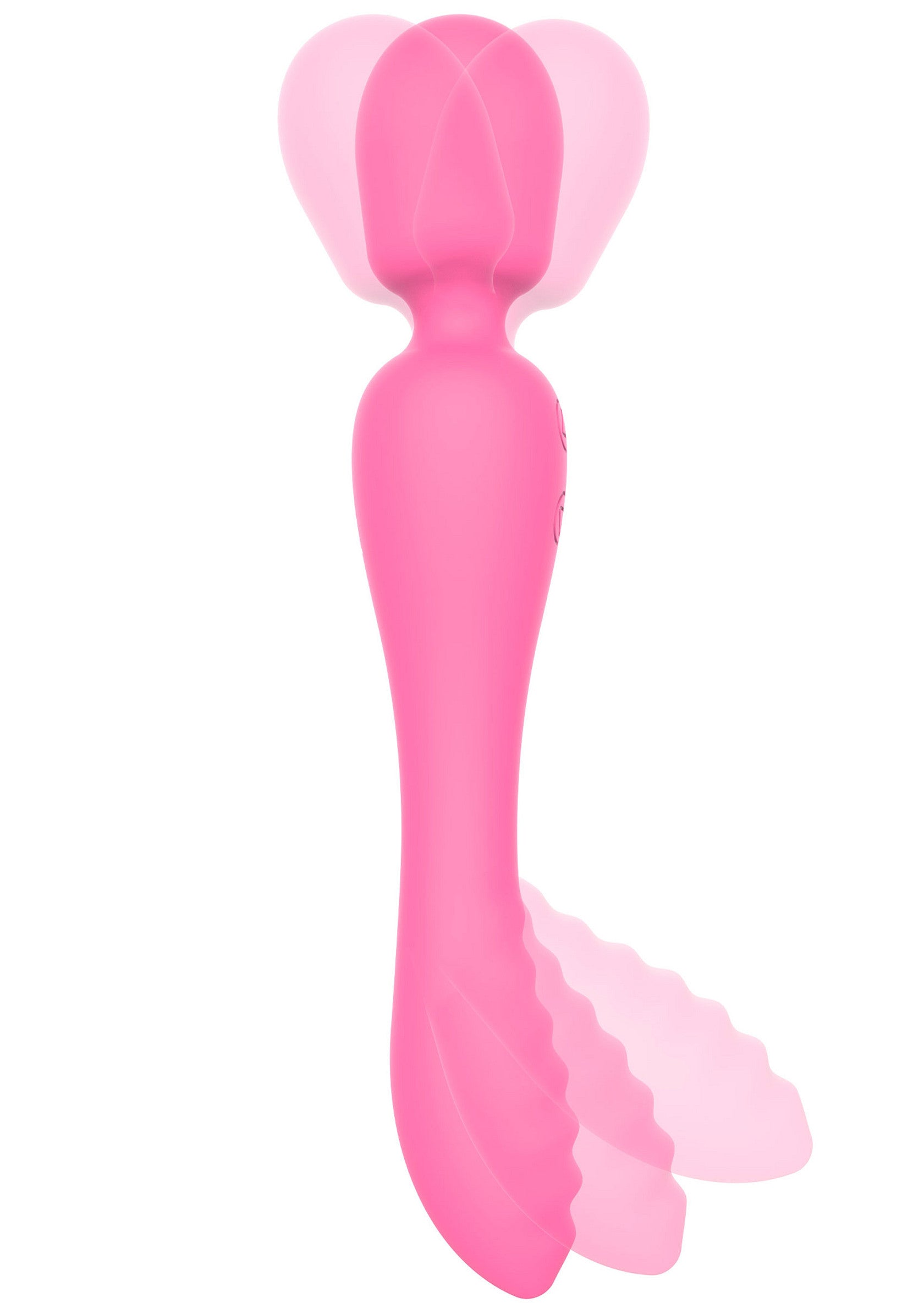 Il massaggiatore Evermore 2 in 1 rosa