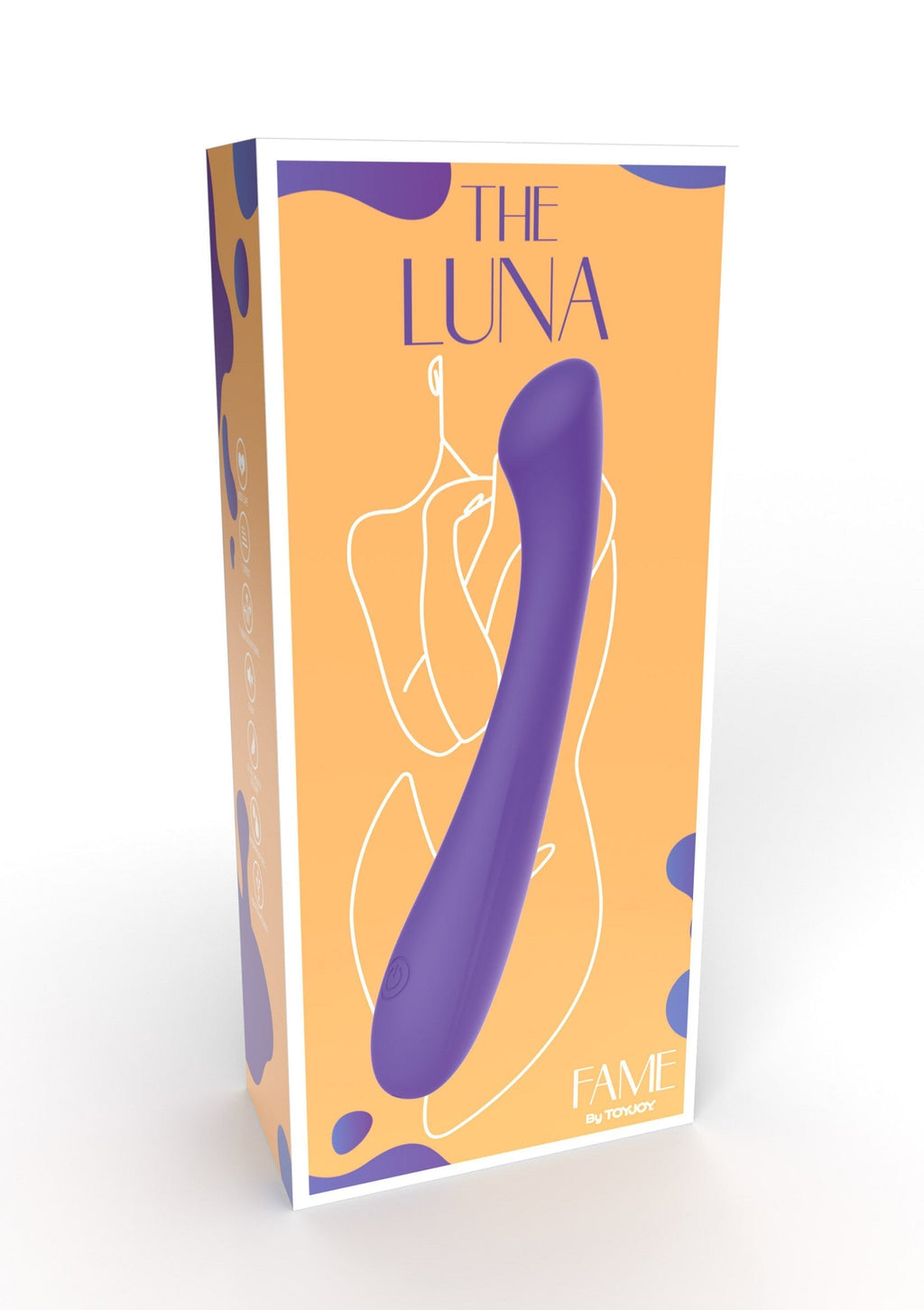 Il vibratore Luna G-Spot viola