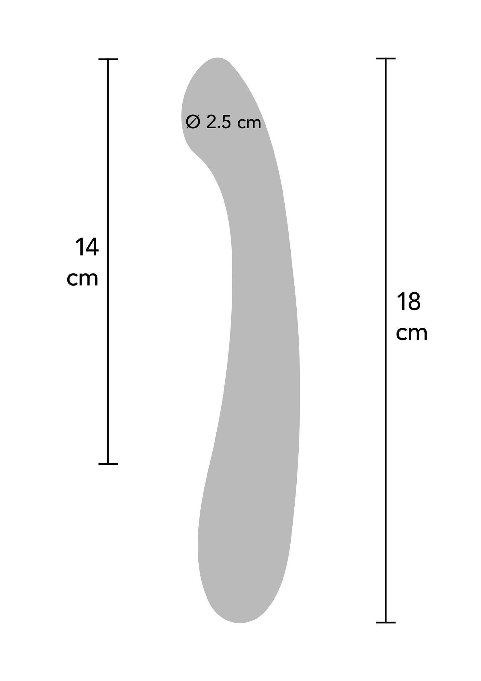 Il vibratore Luna G-Spot viola