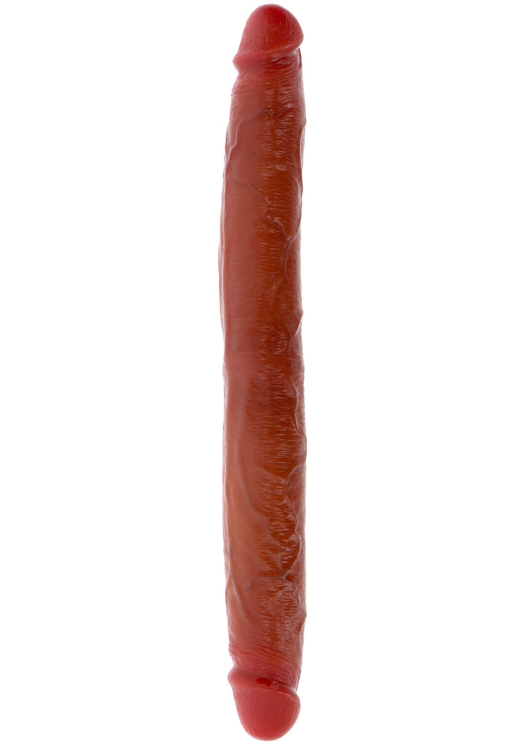 Prepuzio Doppio Dong Silicone 35 cm caramello