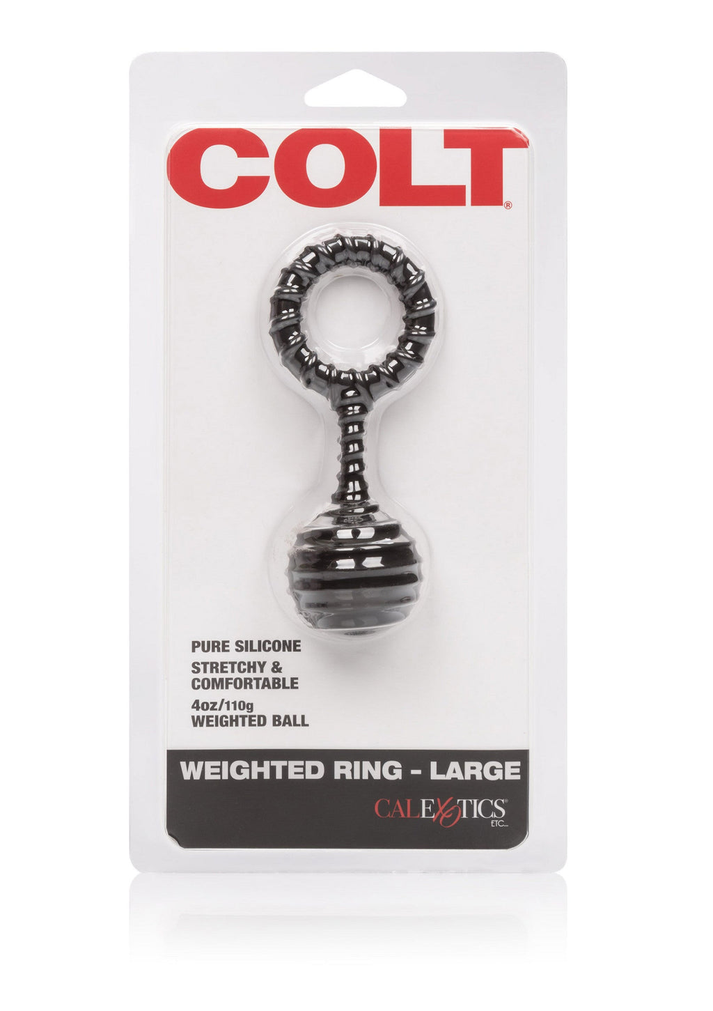 COLT Anello con peso grande nero