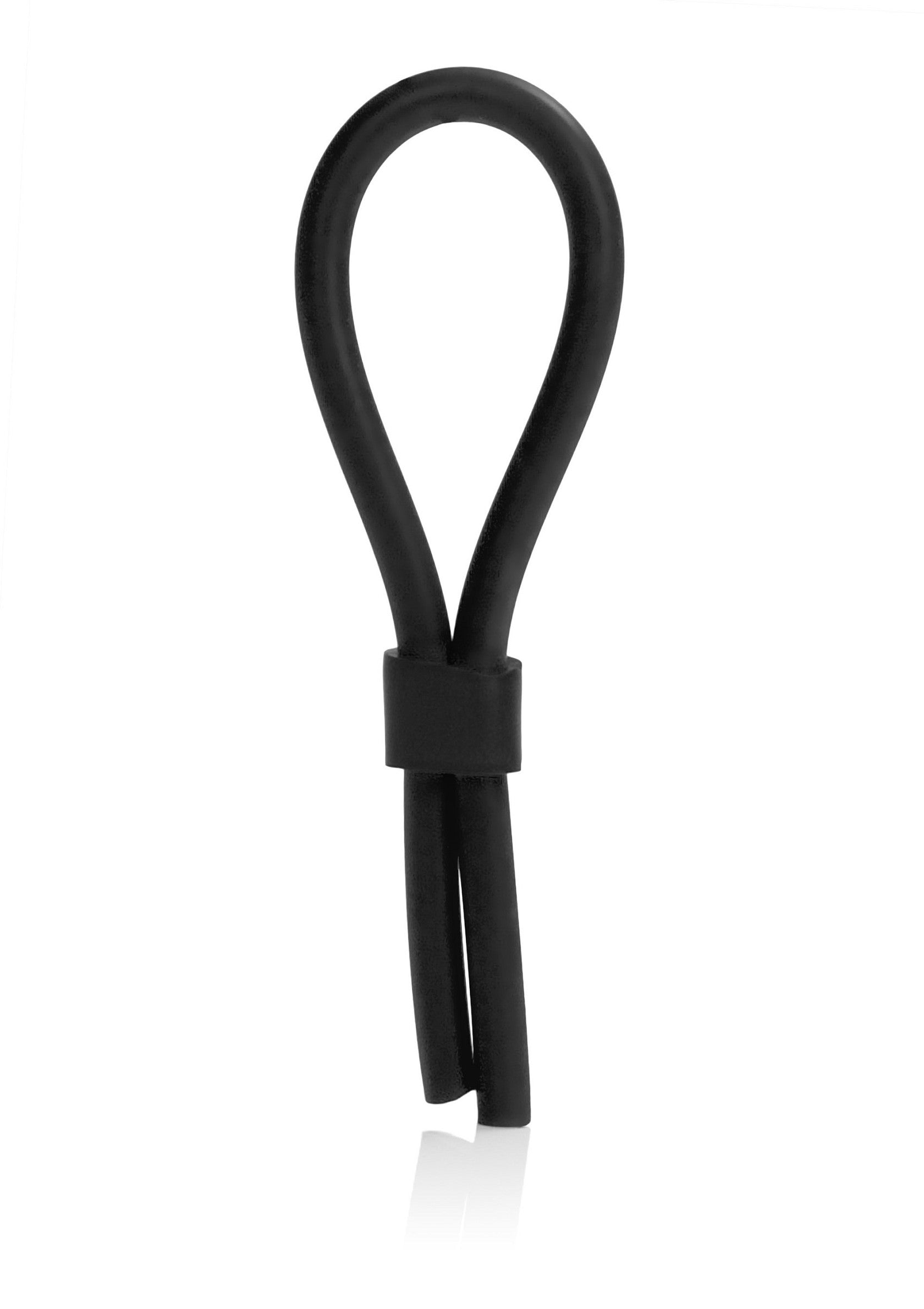 Lazo con perno in silicone nero