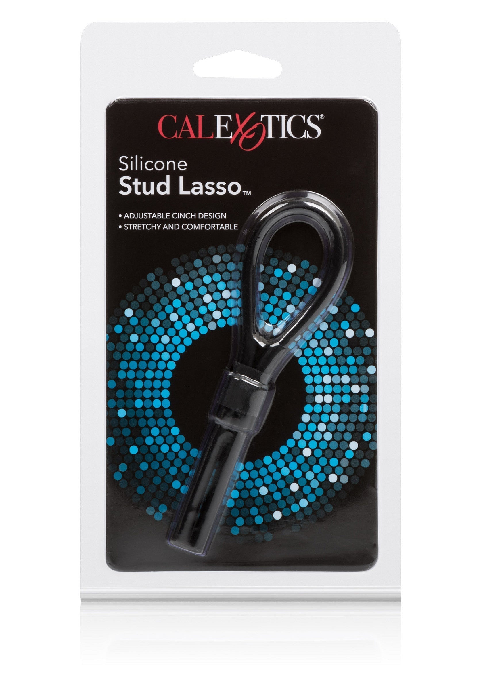 Lazo con perno in silicone nero