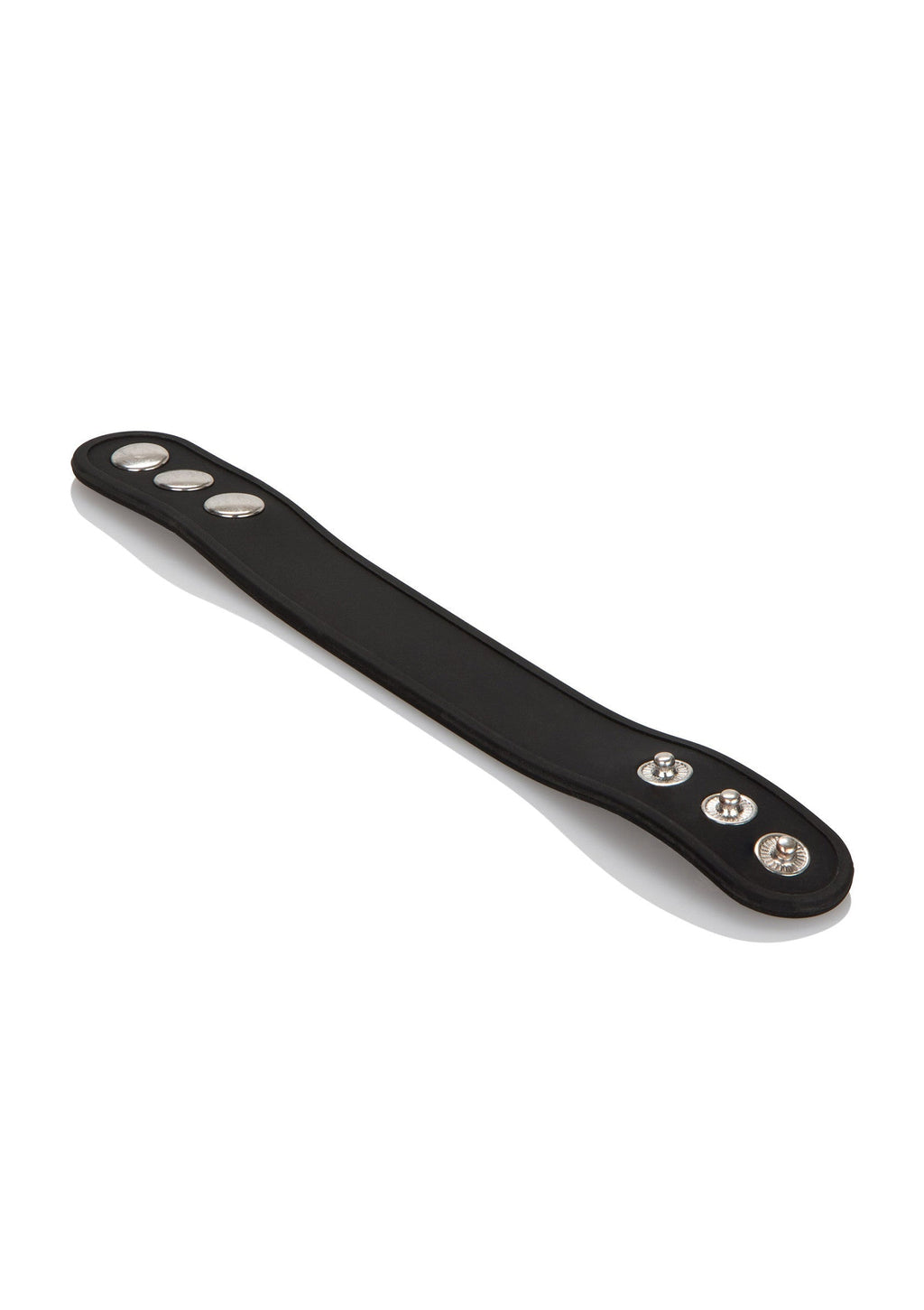 Anello erettile in silicone a 3 scatti nero