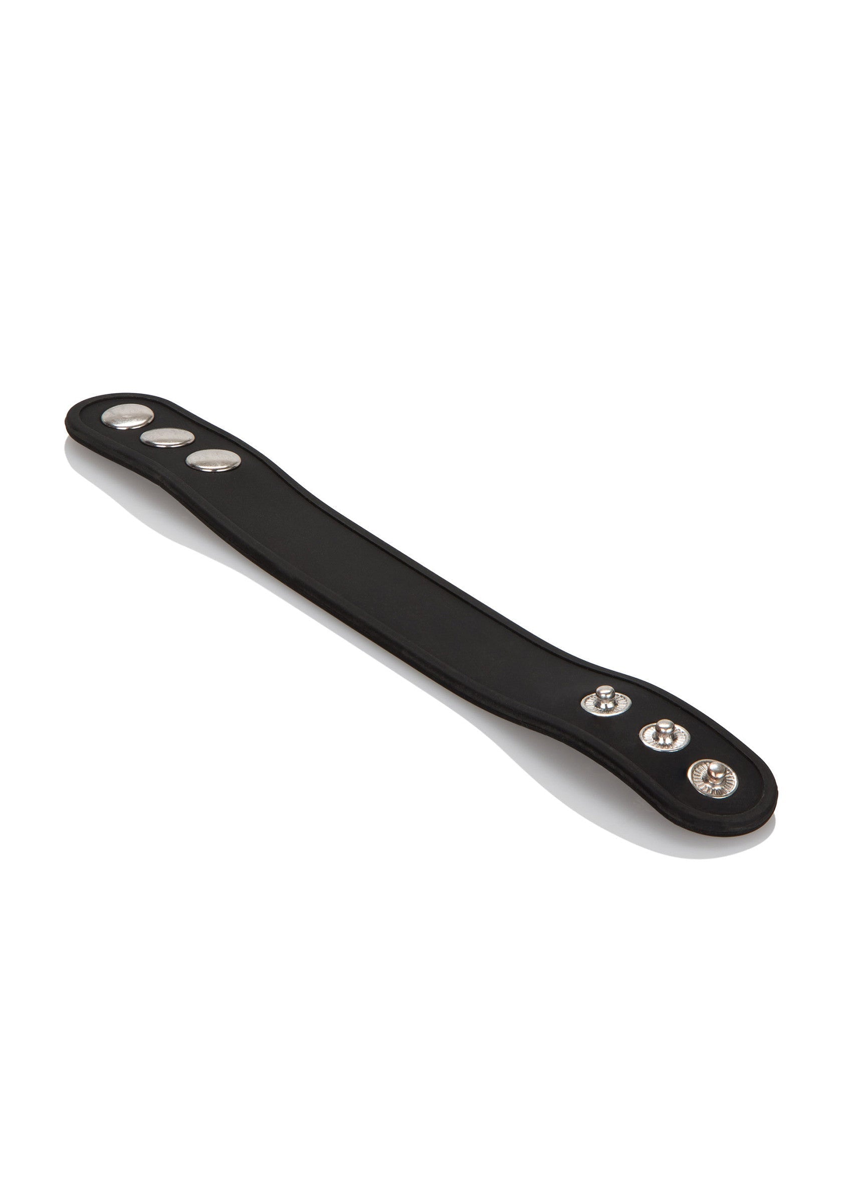 Anello erettile in silicone a 3 scatti nero