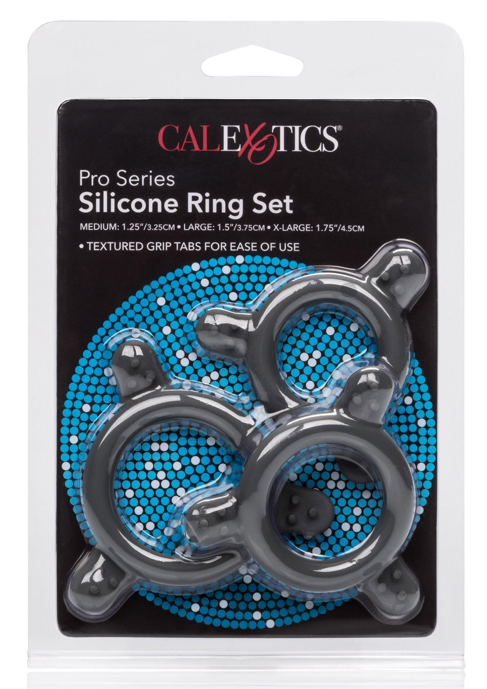 Set di anelli in silicone Pro Series neri