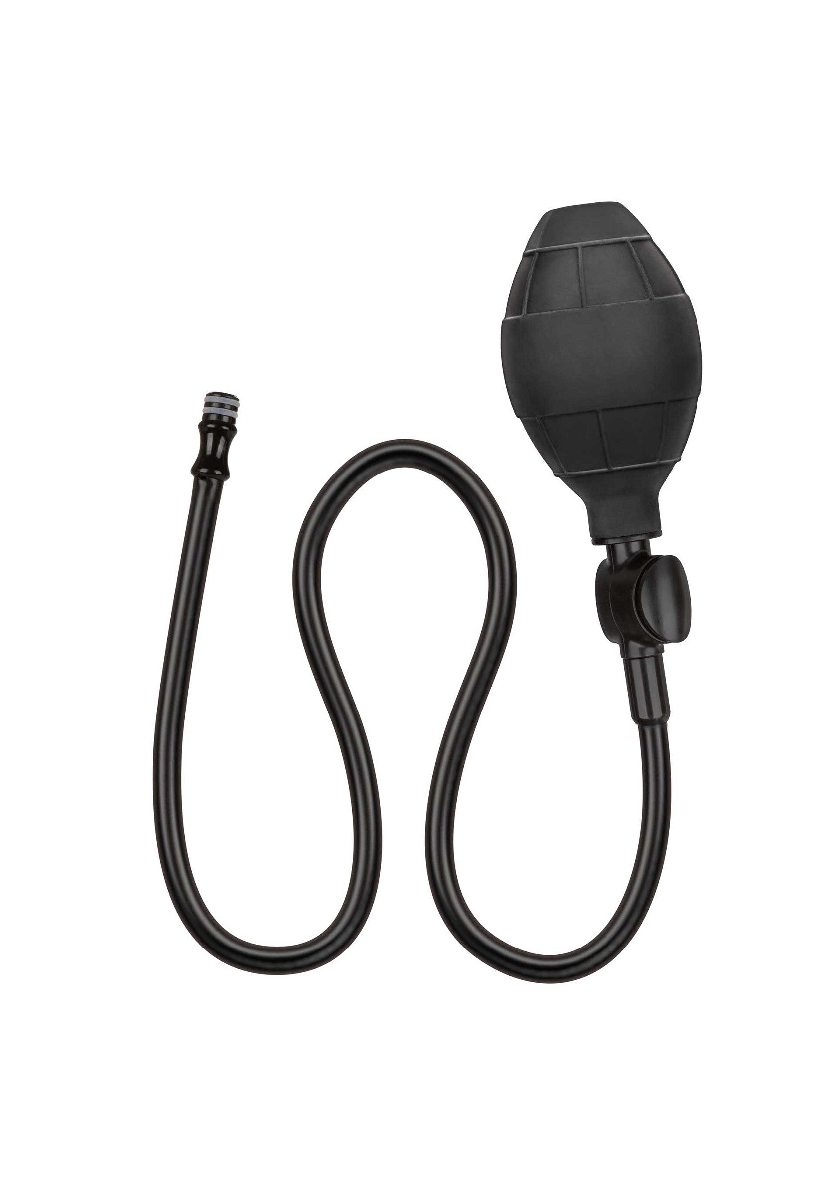 Grande tappo gonfiabile in silicone nero