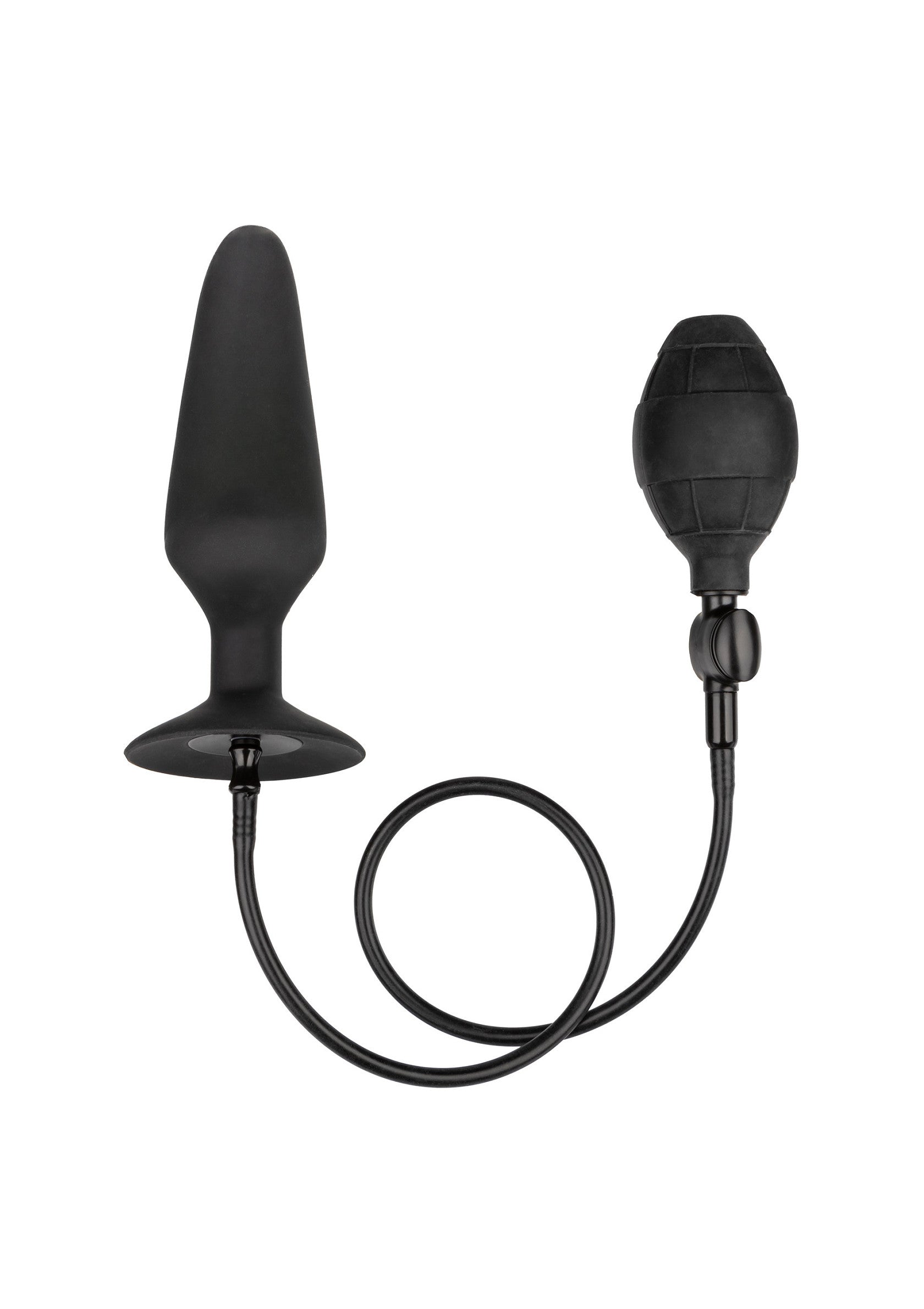 Spina gonfiabile in silicone XL nera