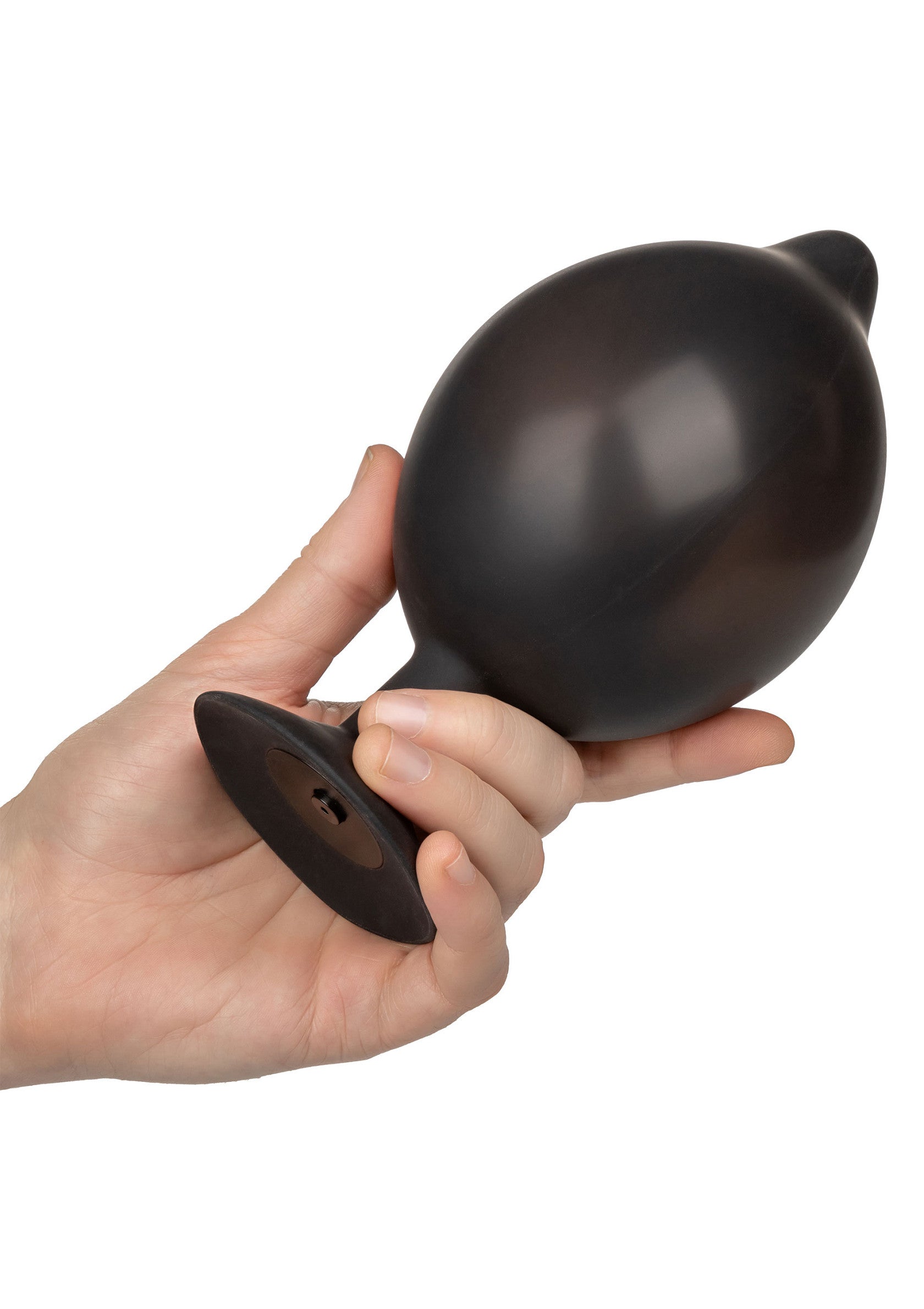 Spina gonfiabile in silicone XL nera