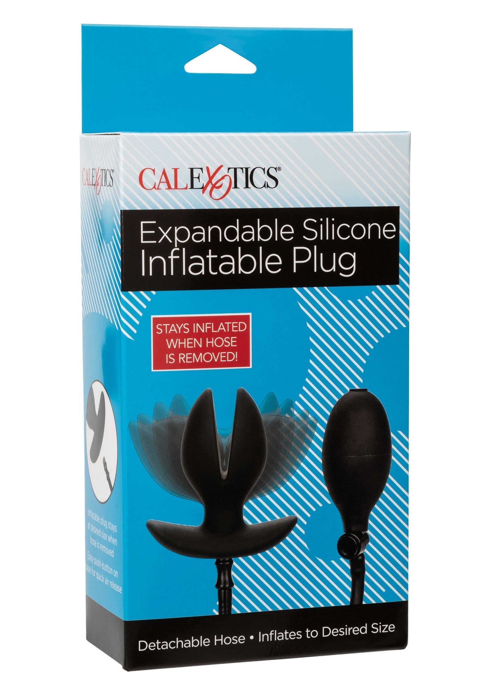 Plug gonfiabile espandibile nero