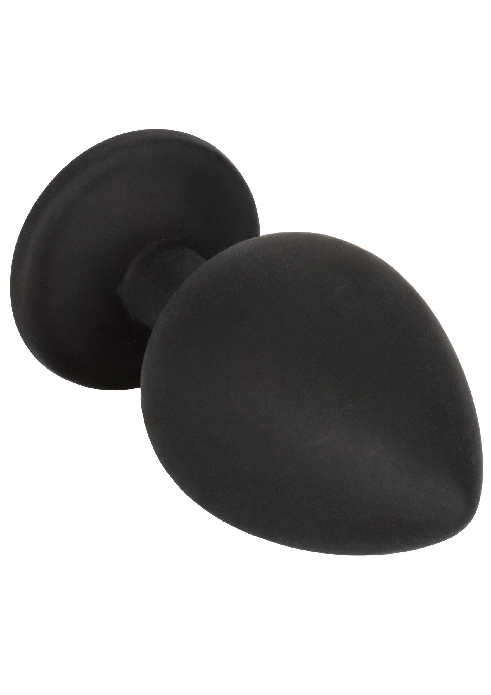 Kit anale in silicone con gemme nere