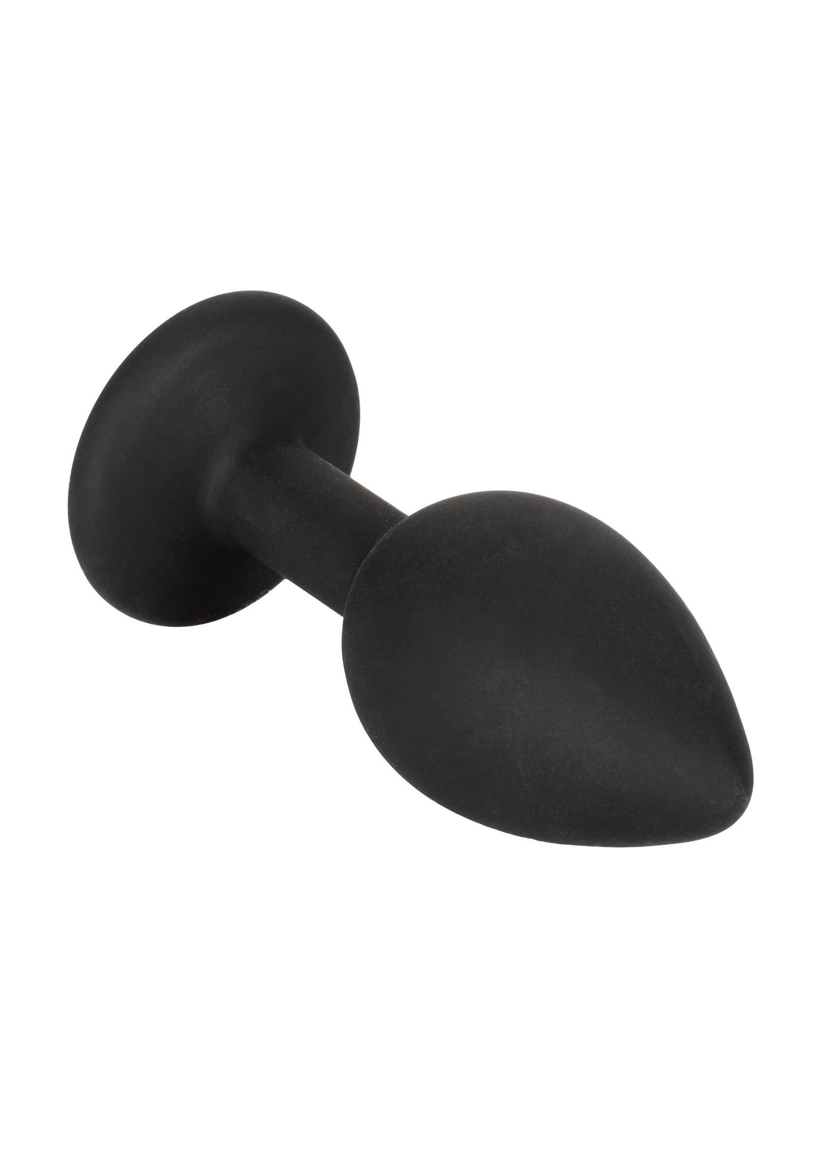 Kit anale in silicone con gemme nere