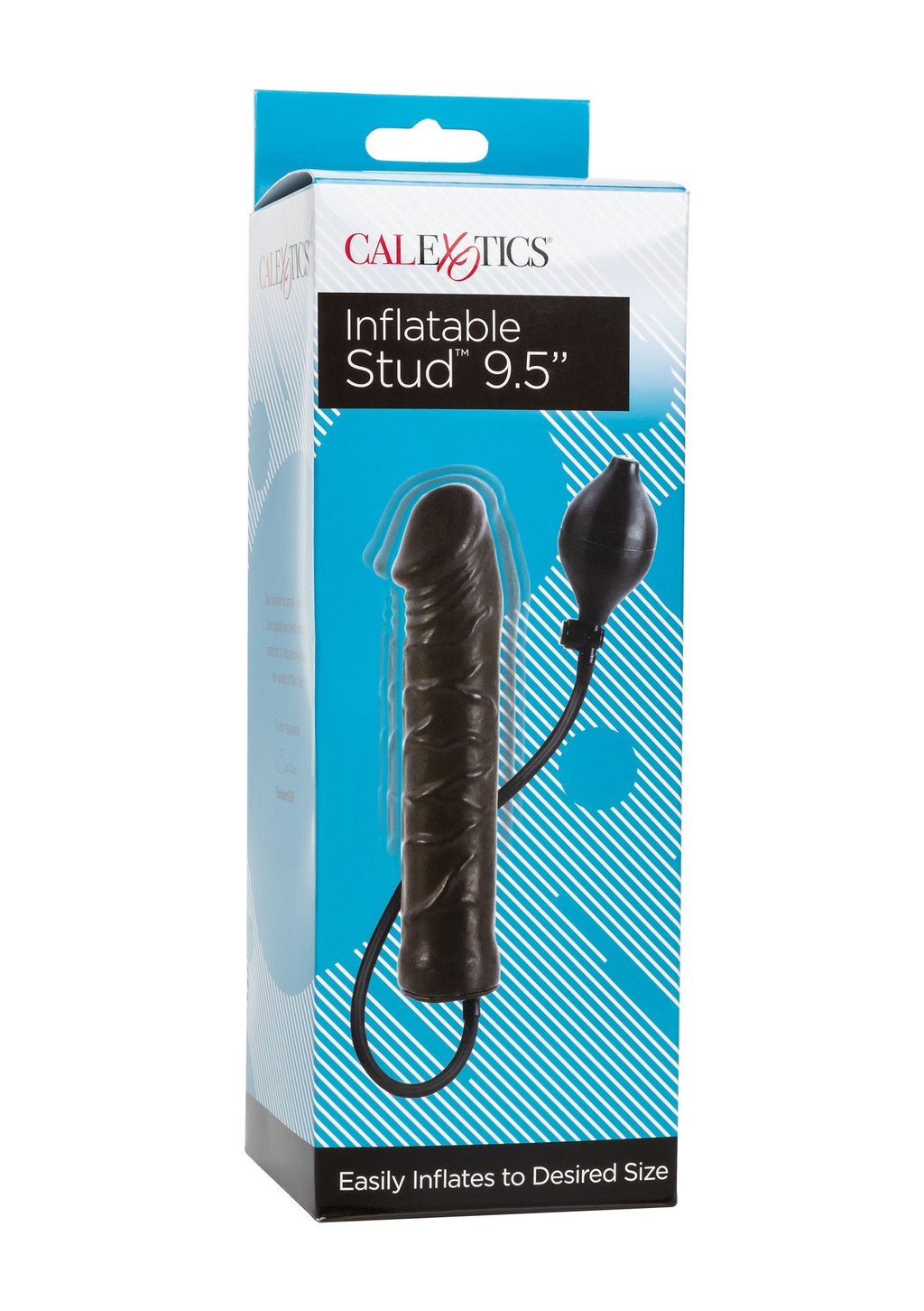 Stud gonfiabile da 9,5 pollici nero