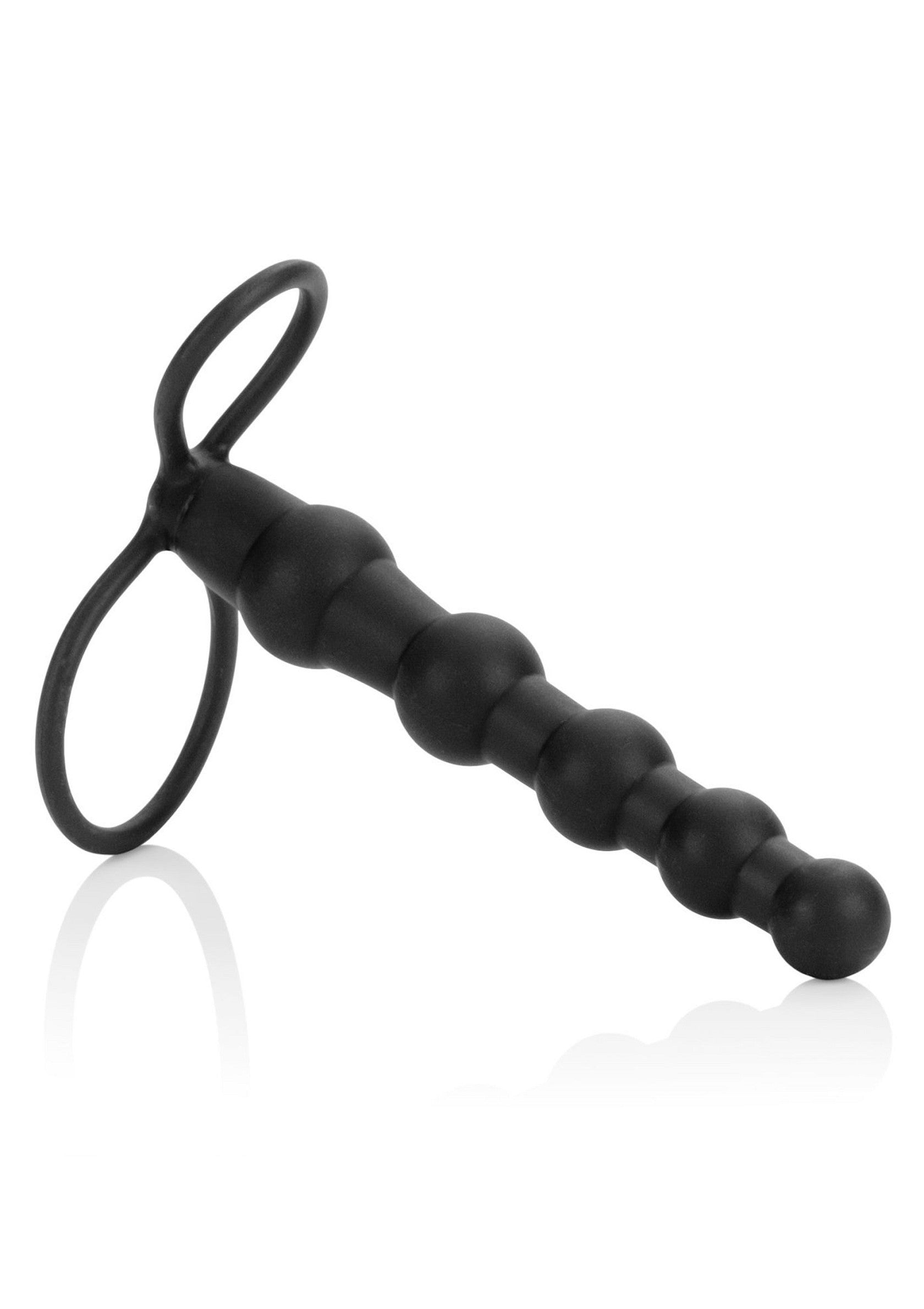 Doppio penetratore con perline nero