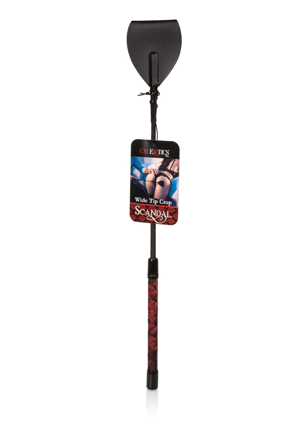 Scandal Wide Tip Crop rosso