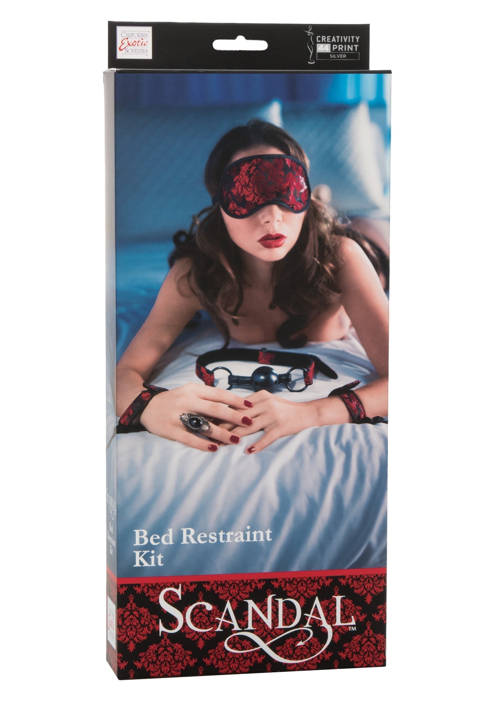 Kit di ritenuta per letto Scandal nero