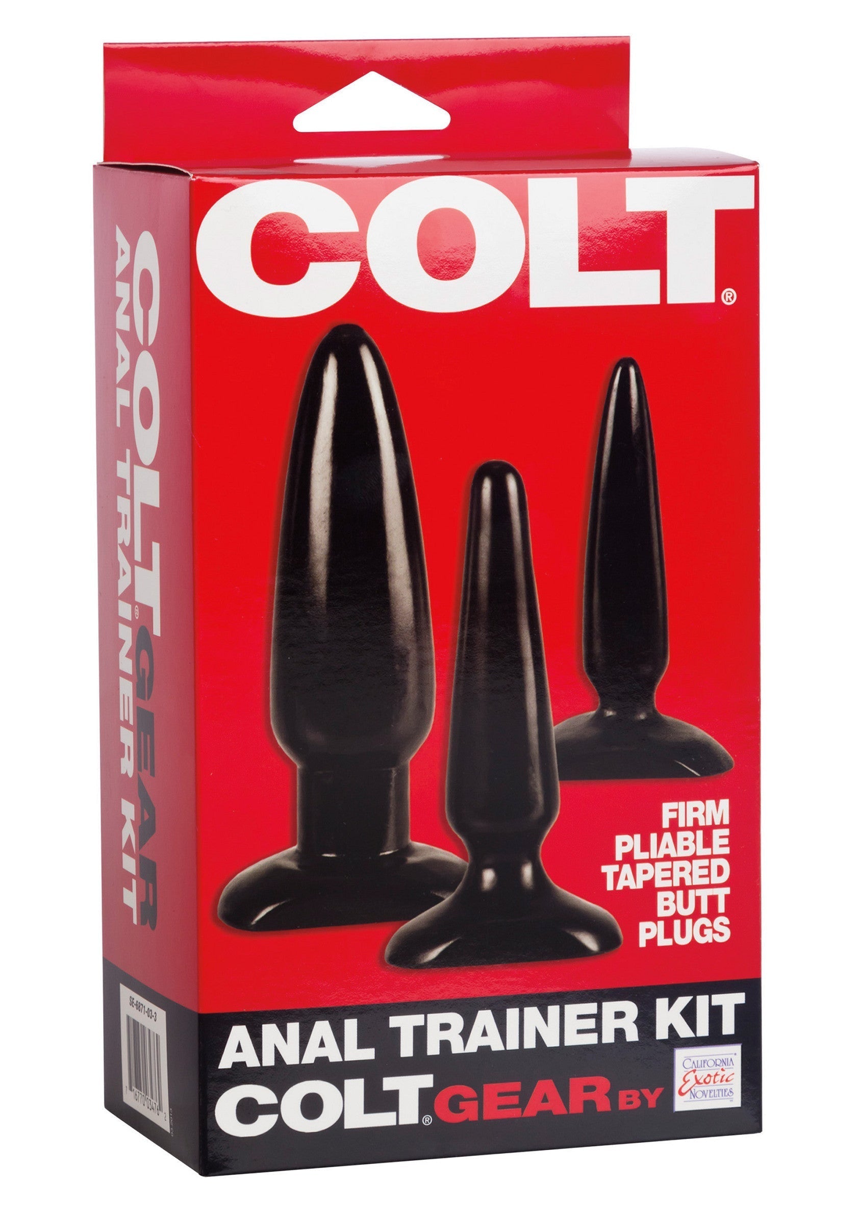 Kit di allenamento anale COLT nero