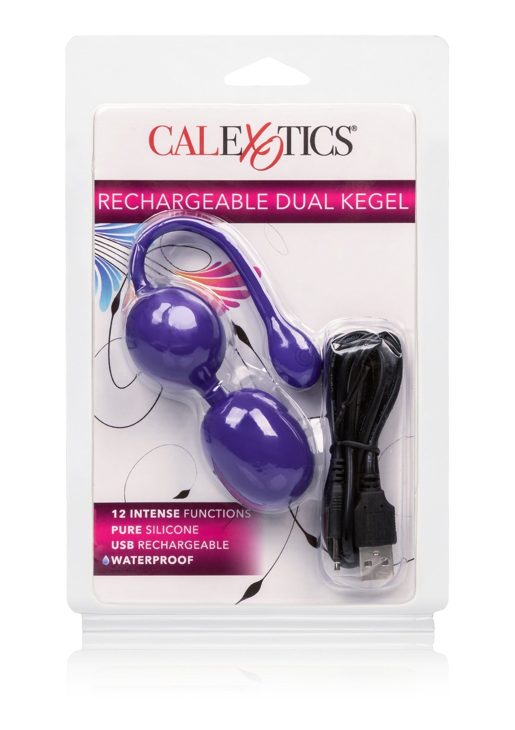 Kegel doppio ricaricabile viola