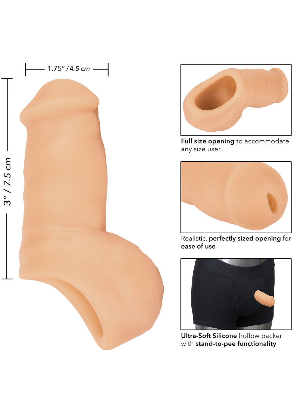 Supporto per urinare in silicone morbido