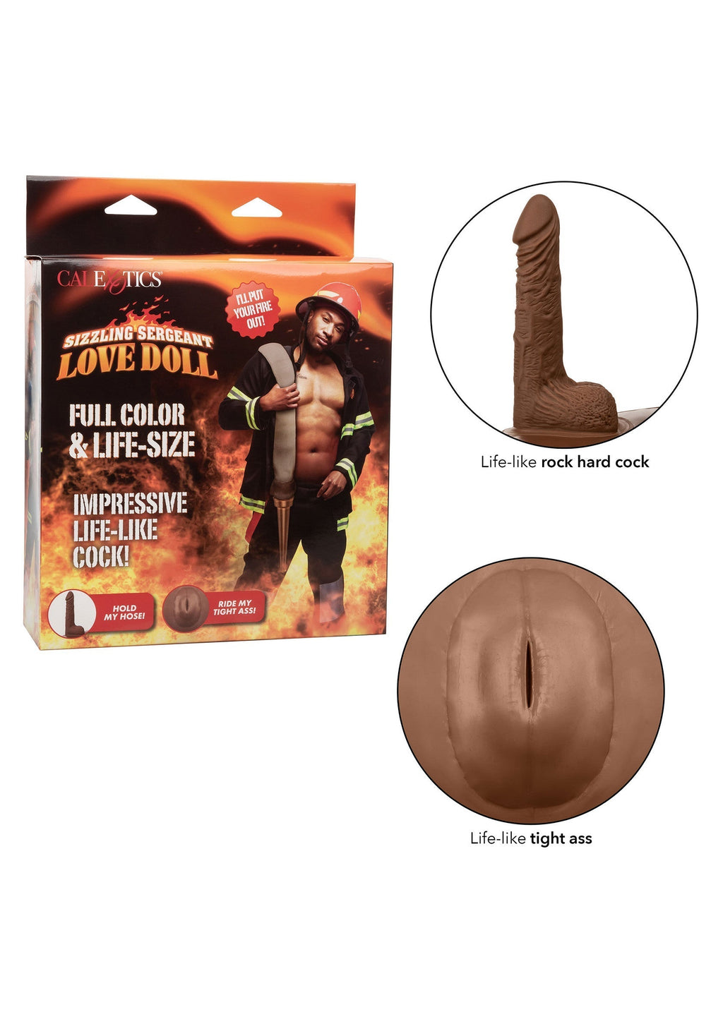 Bambola dell'amore Sizzling Sergeant marrone