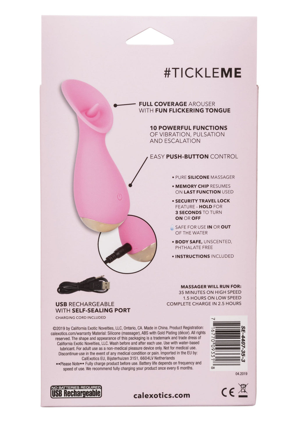 Slay Tickle Me rosa