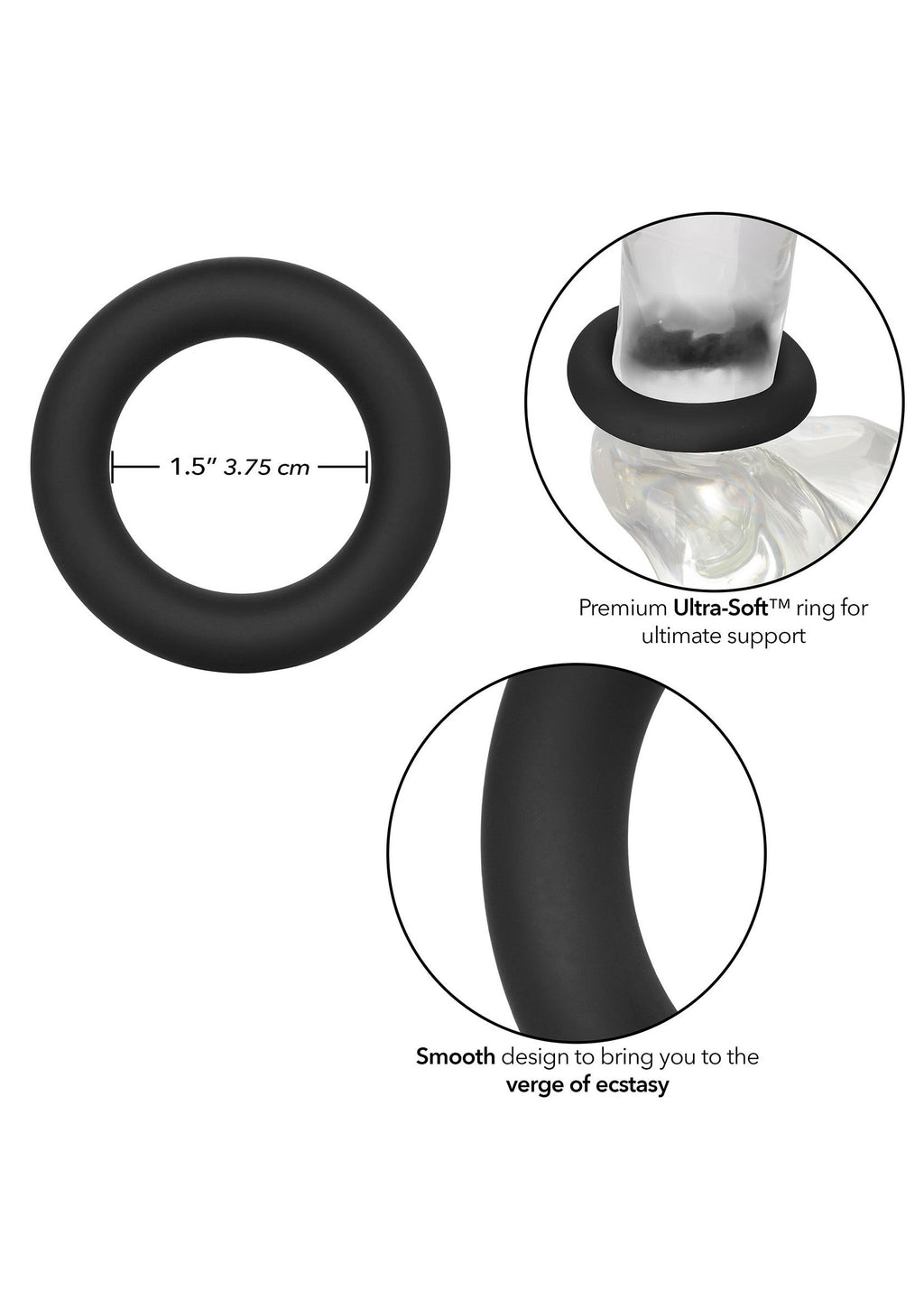 Link Up Ultra Soft Verge nero
