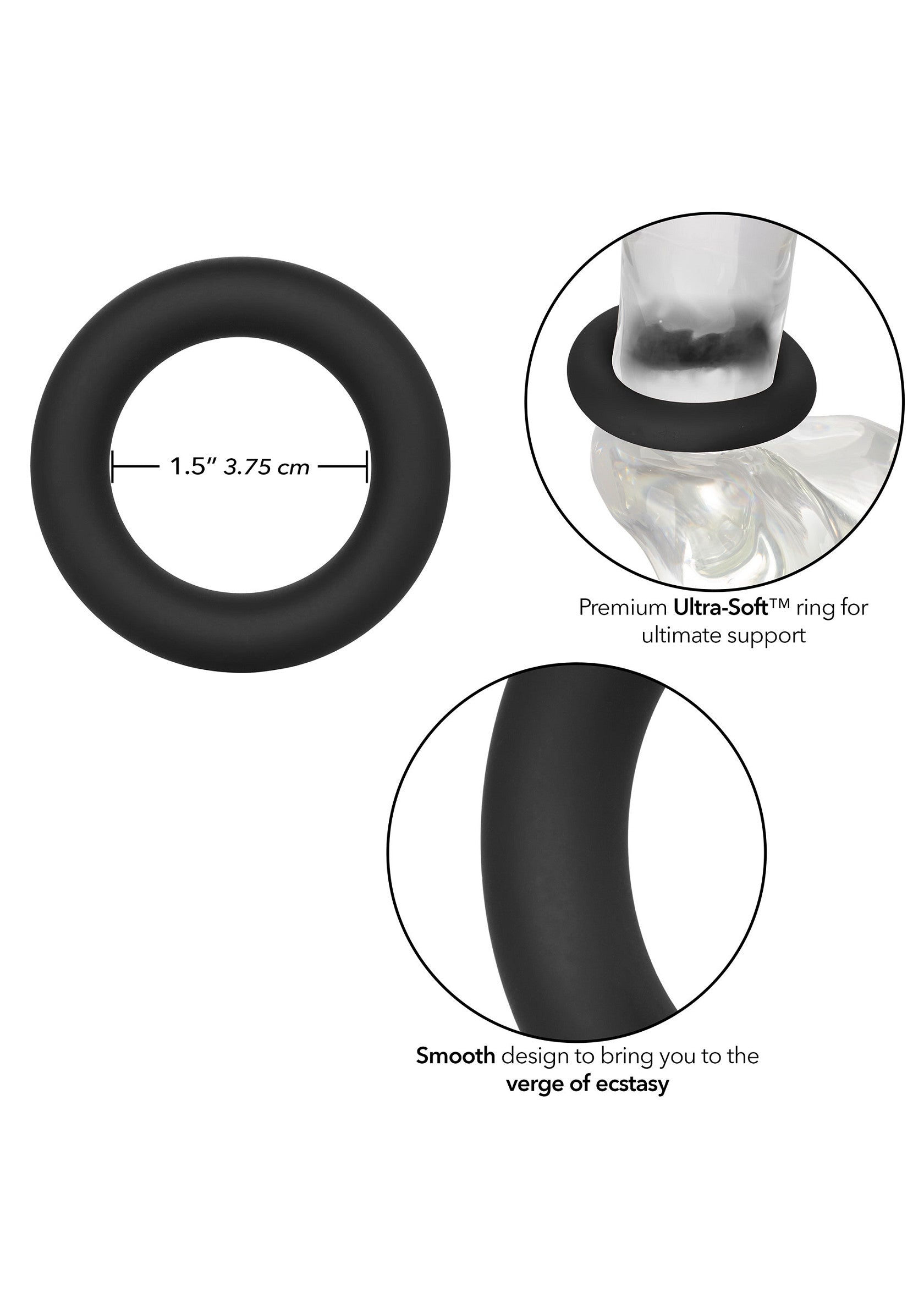 Link Up Ultra Soft Verge nero
