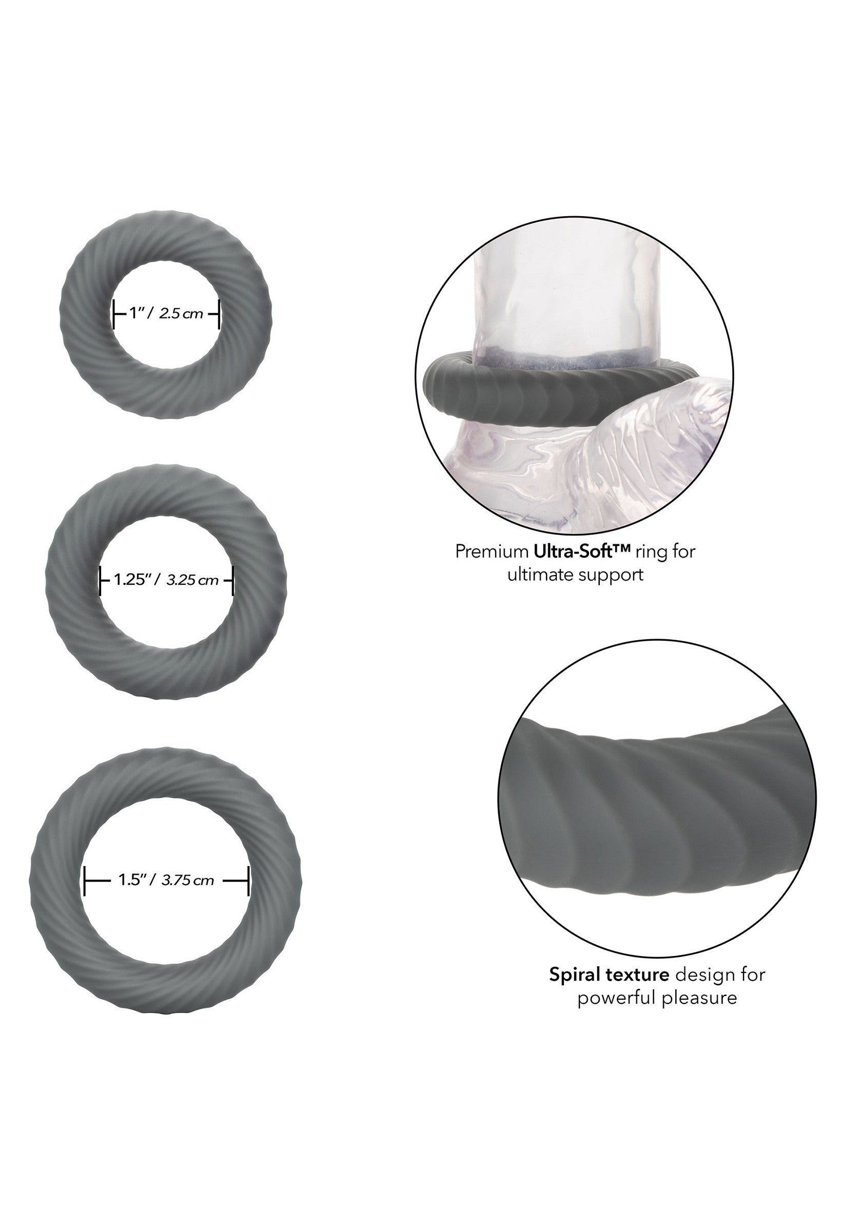 Link Up Ultra Soft Ultimate Set grigio