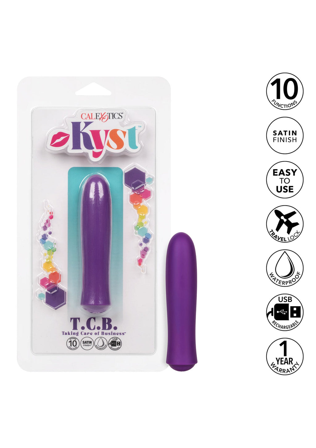 Vibratore Kyst TCB viola