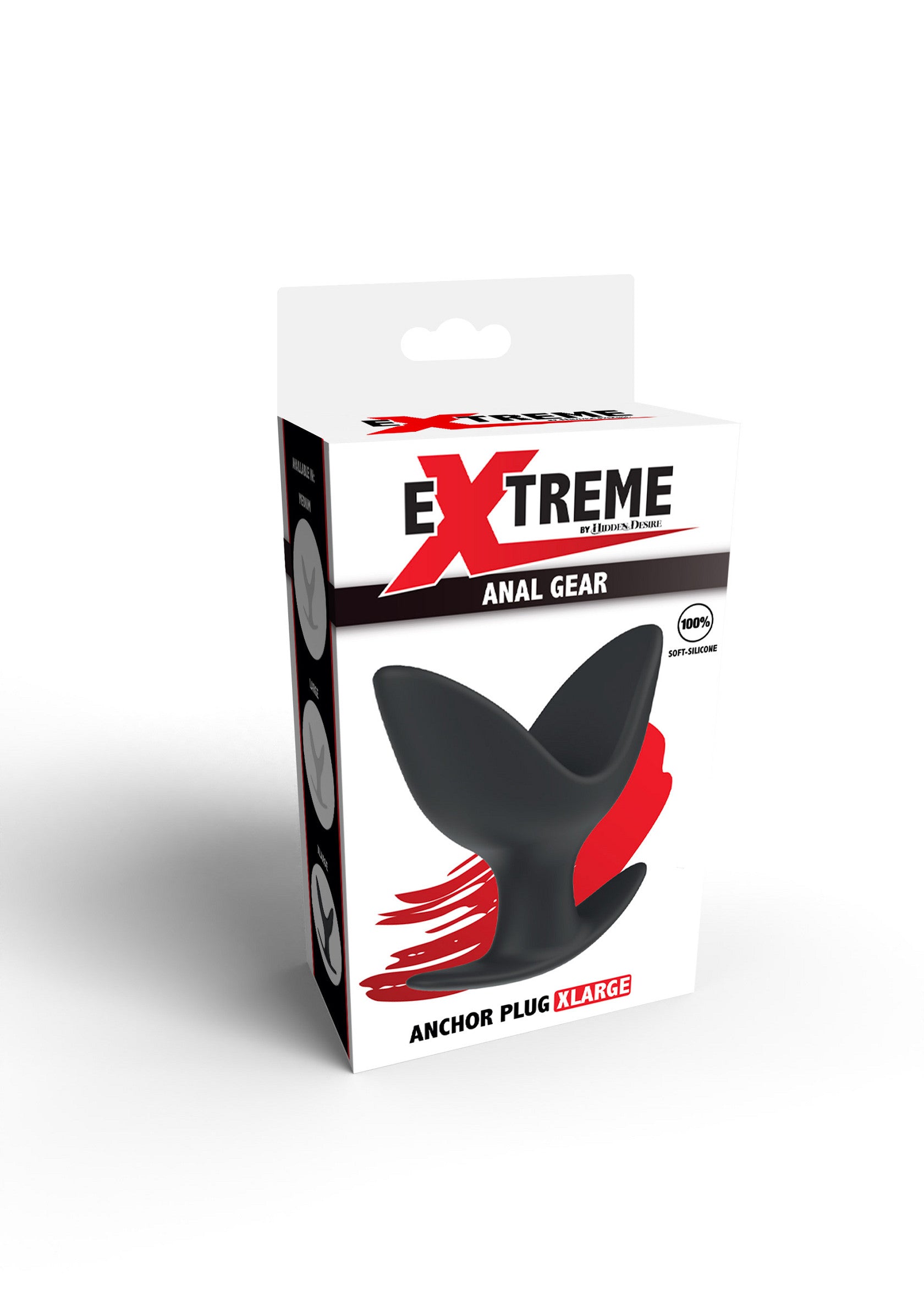 Tappo di ancoraggio extra large nero