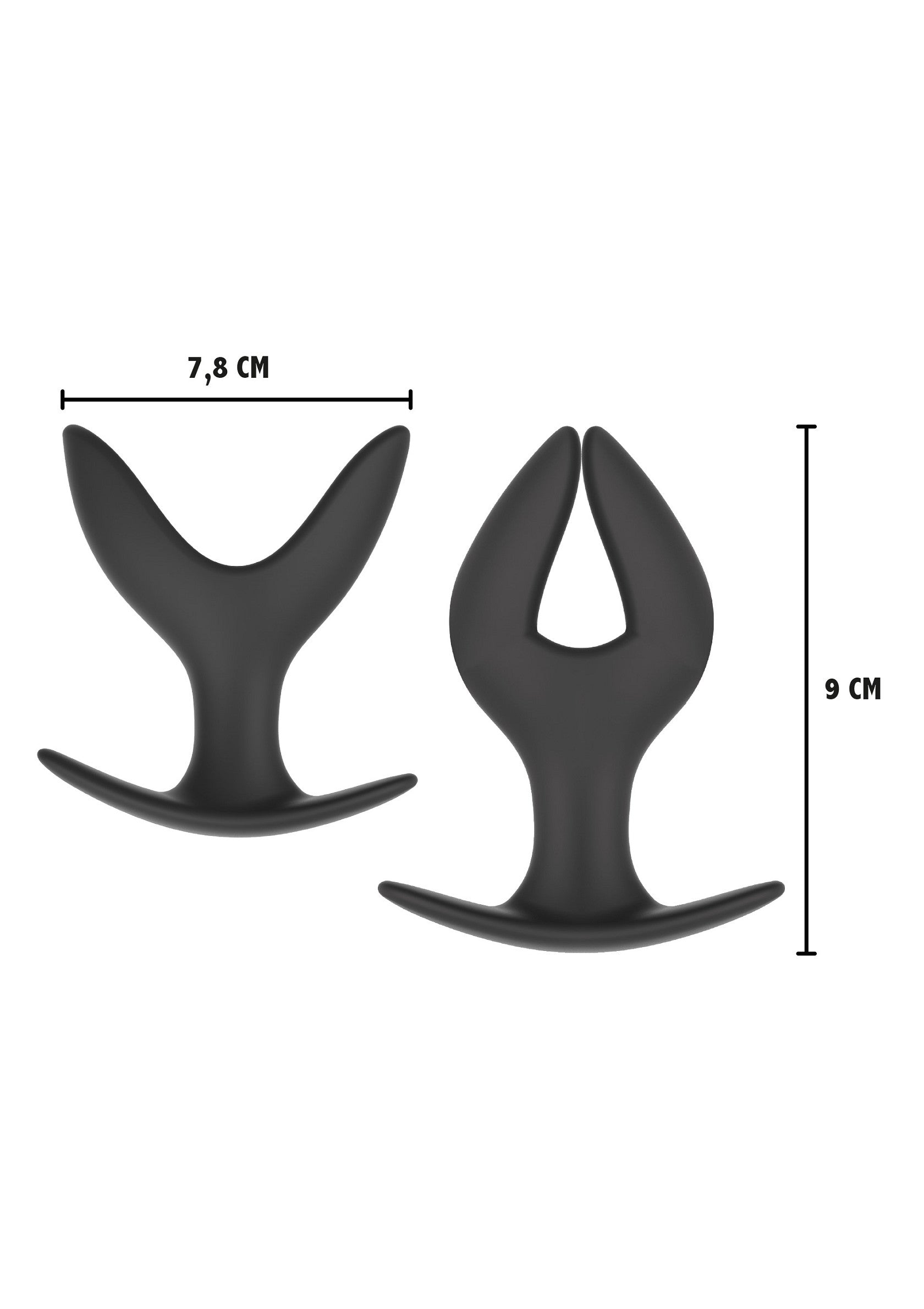 Tappo di ancoraggio extra large nero
