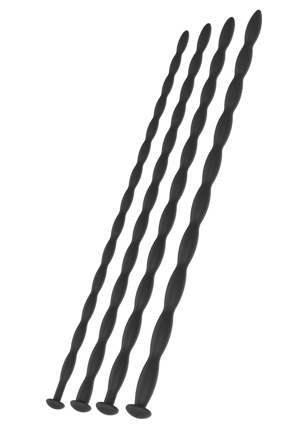 Set dilatatore per pene Advanced 4 pezzi nero