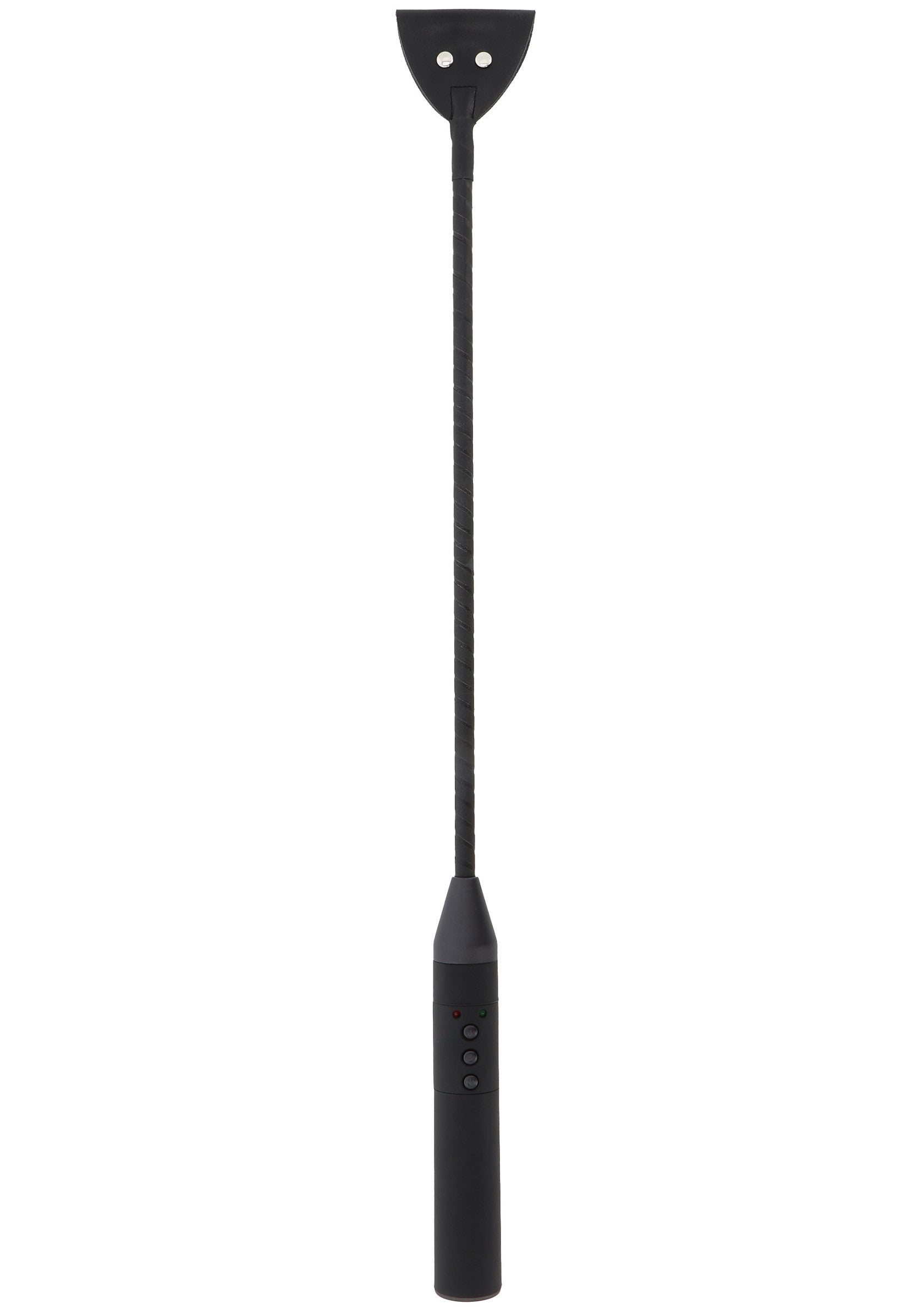 Frustino da equitazione elettroshock nero