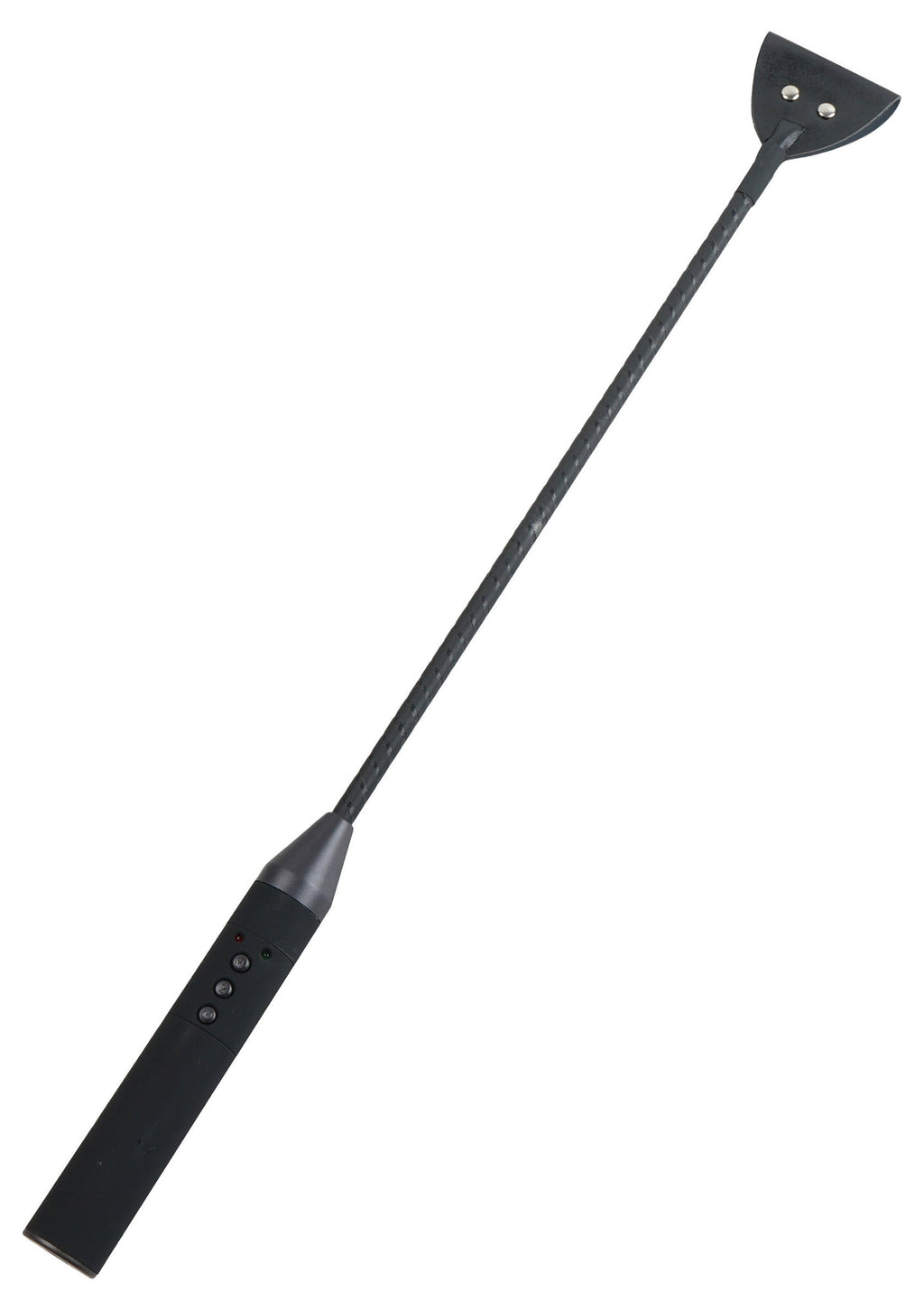 Frustino da equitazione elettroshock nero