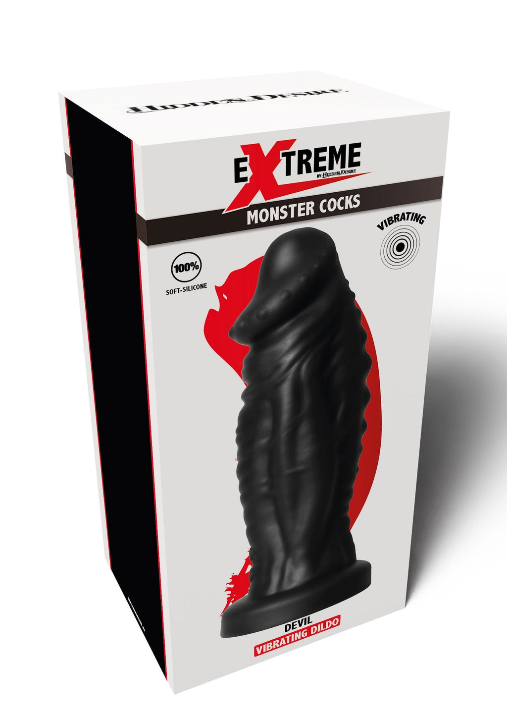 Dildo mostro diavolo nero