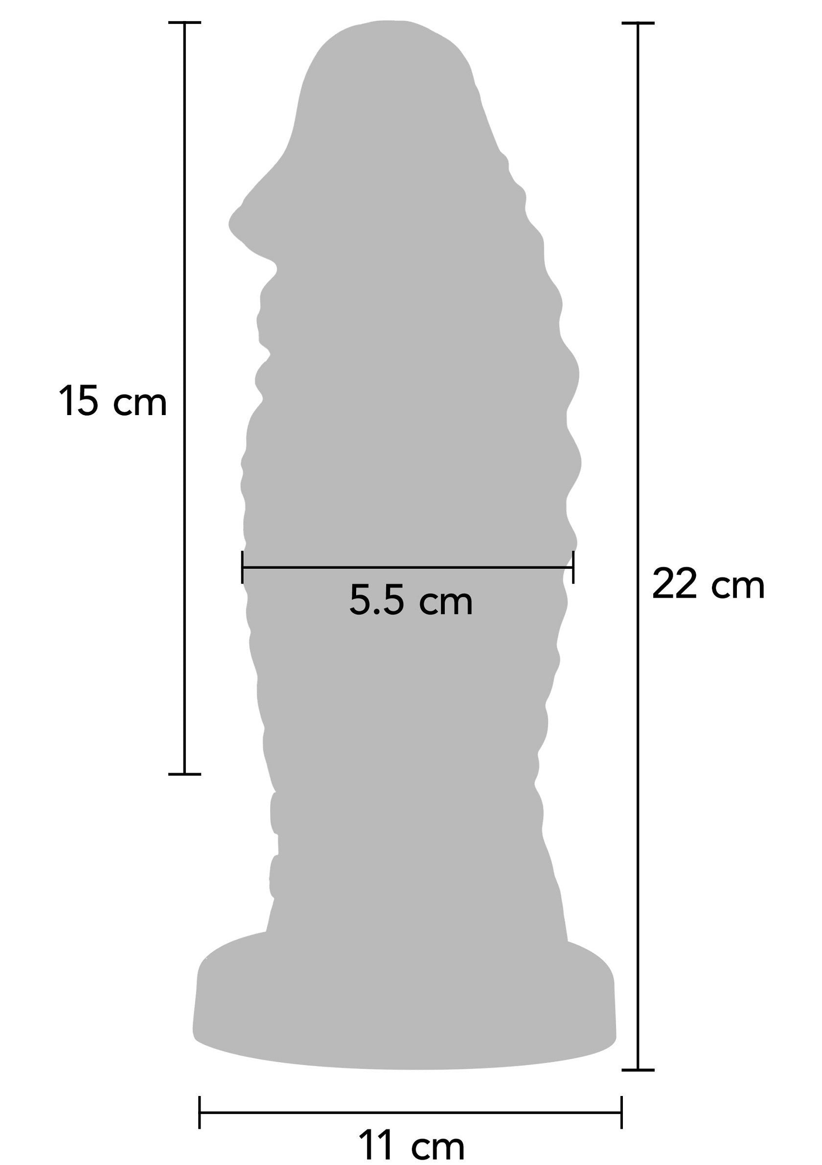 Dildo mostro diavolo nero
