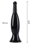 Buttplug Slider 27cm nero