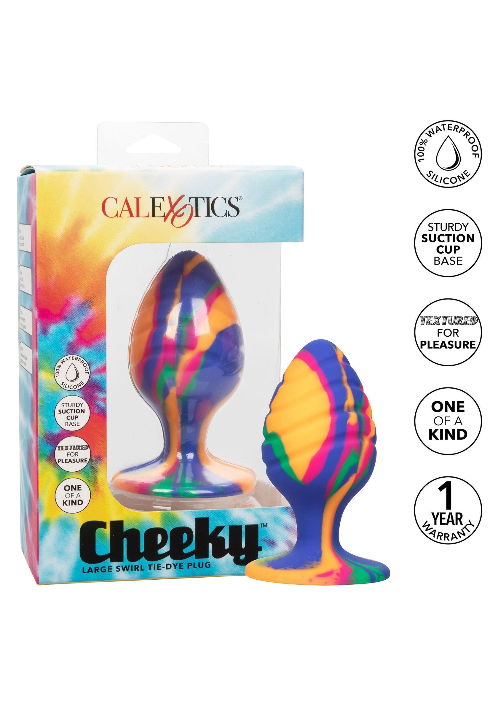 Cheeky Large Swirl Plug multicolore