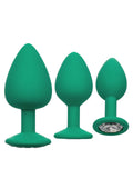 Cheeky Gems 3 pezzi verdi