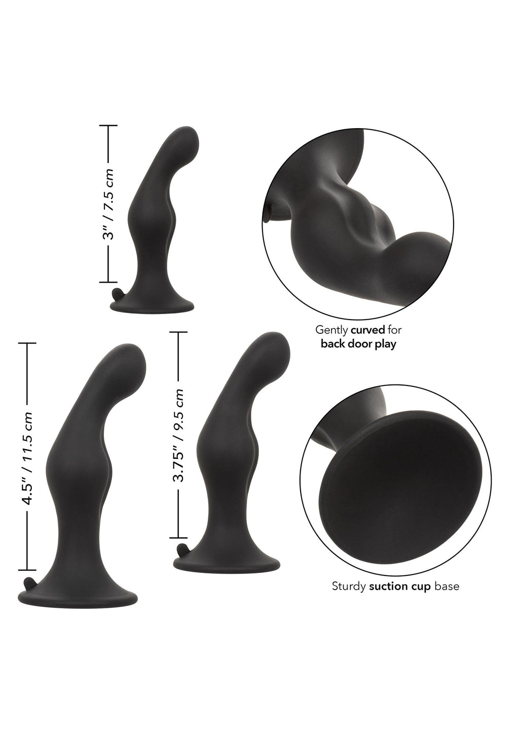 Kit per increspature anali nero