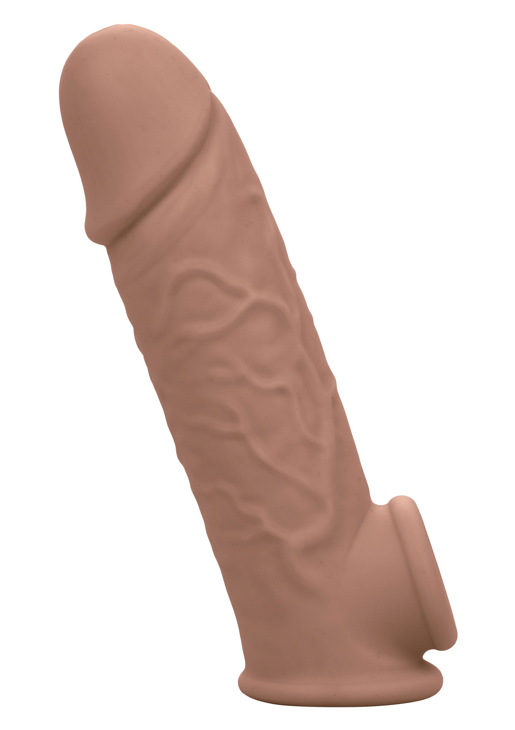 Extension realistiche da 7 pollici marrone