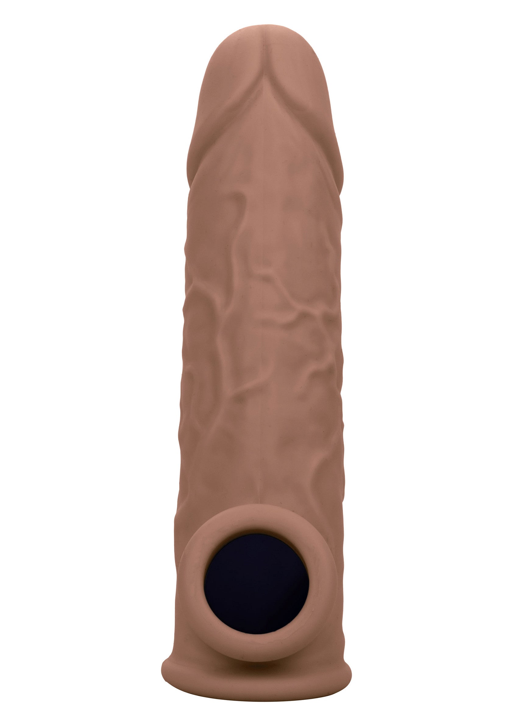 Extension realistiche da 7 pollici marrone