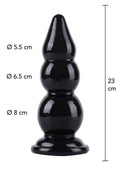 Palline anali 23 cm nere