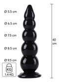 Palline anali 40 cm nere